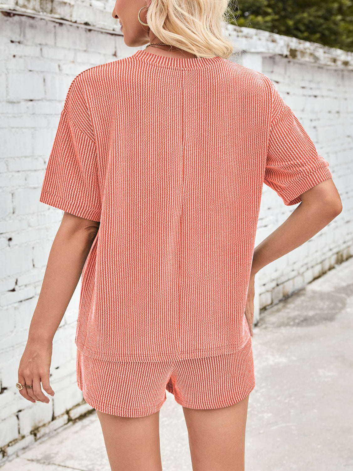 Pherina - Ensemble de Loungewear en Velours Côtelé Confortable