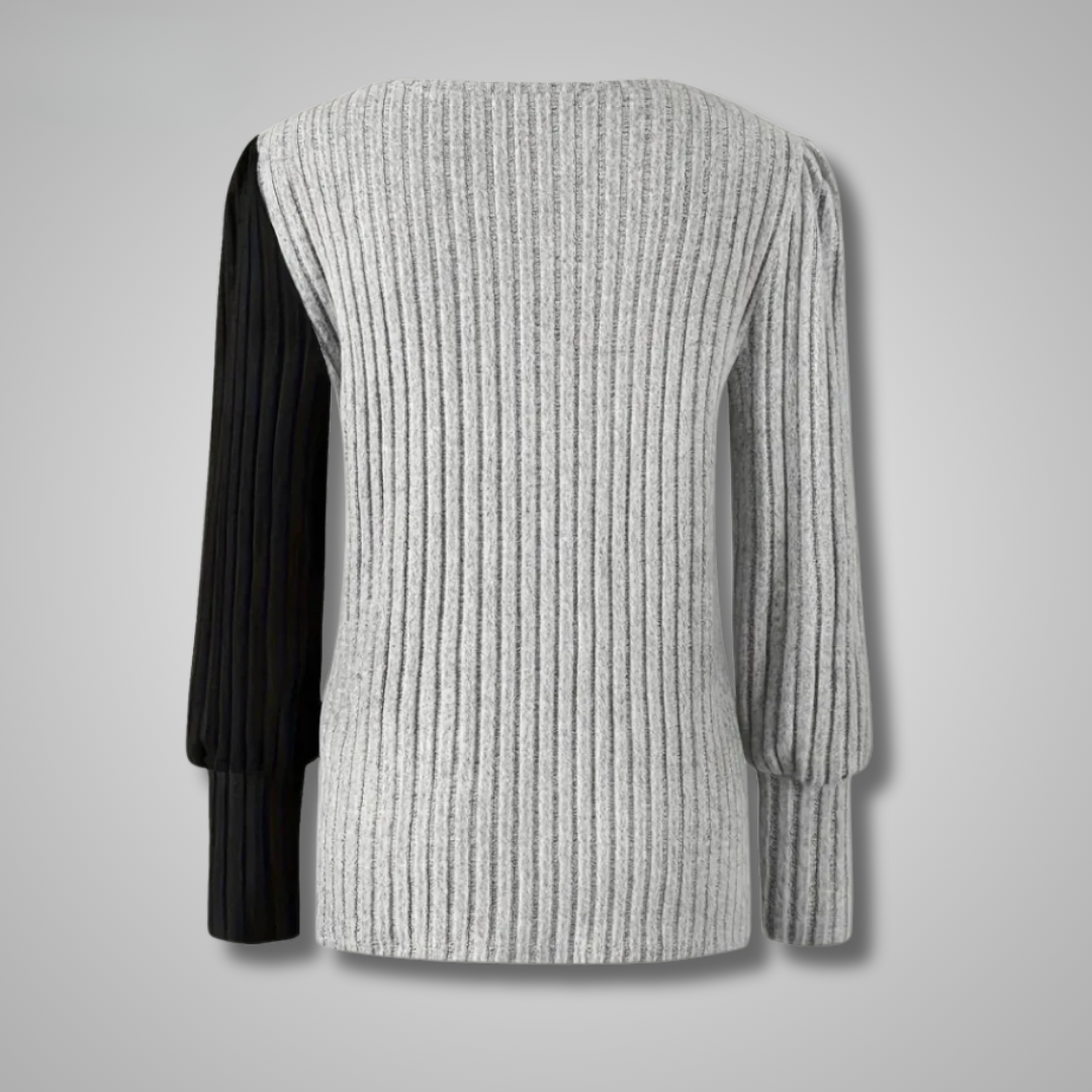 Isarielle - Pull Doux à Manches Longues