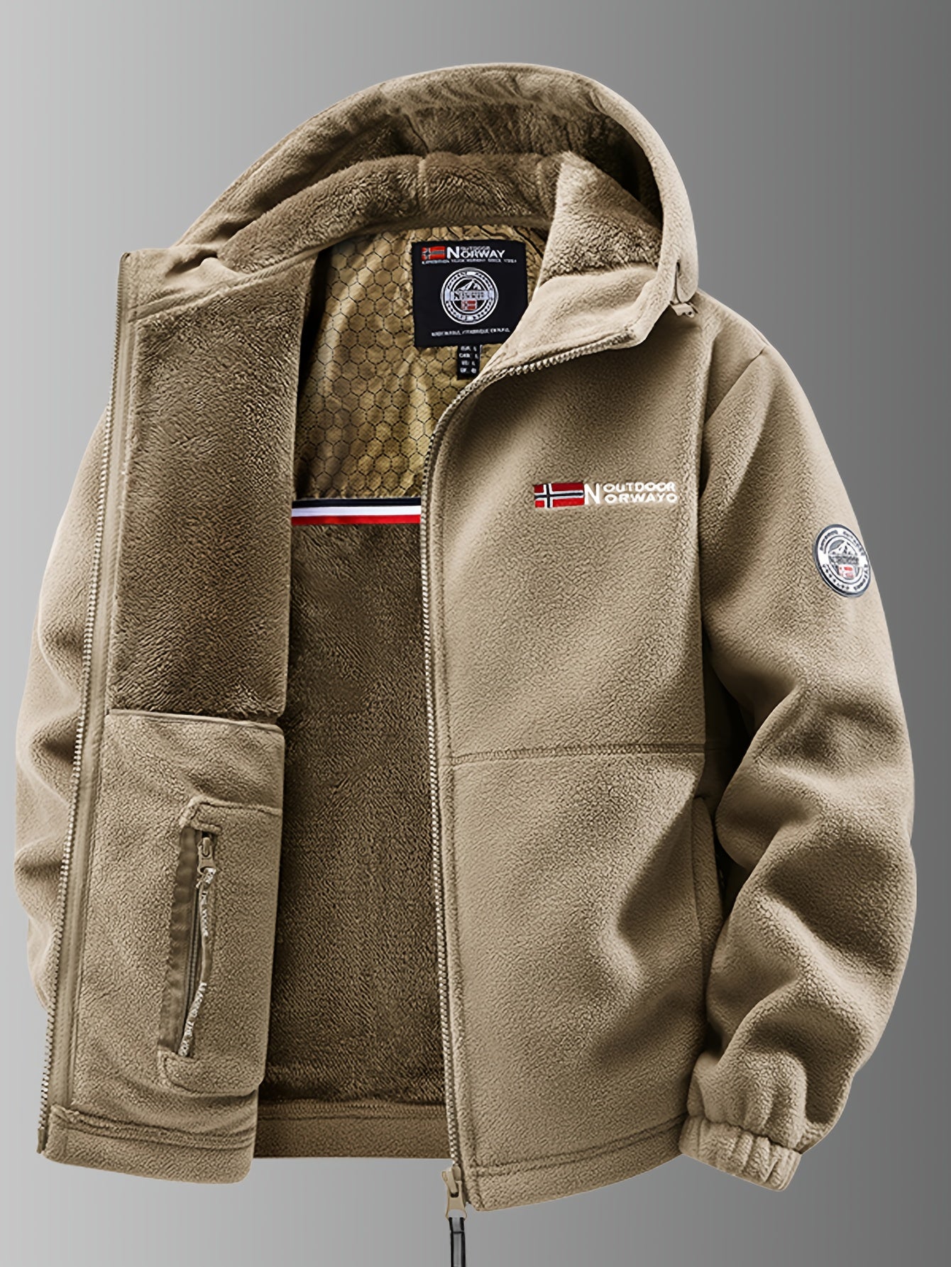 Oliver - Veste d’Hiver en Polaire Thermique pour Homme