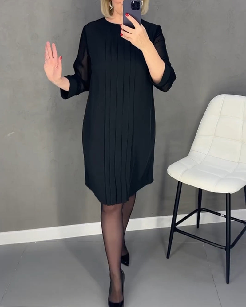 Édith - Robe magnifique pour femmes en tissu léger