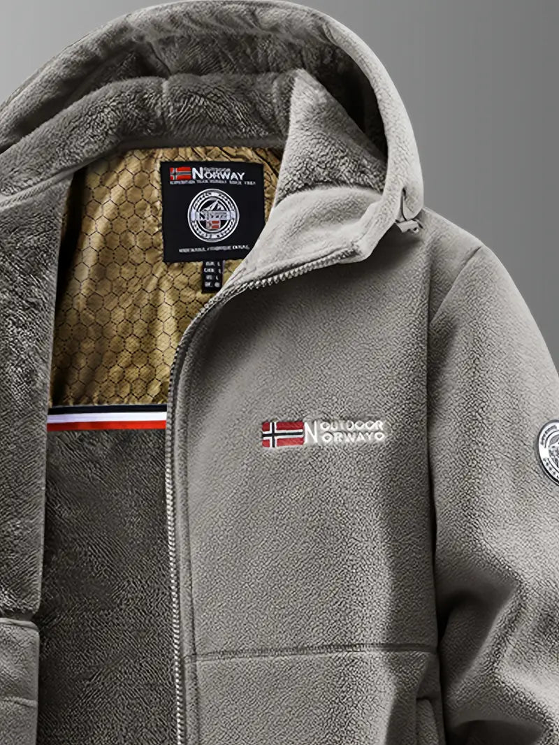 Oliver - Veste d’Hiver en Polaire Thermique pour Homme