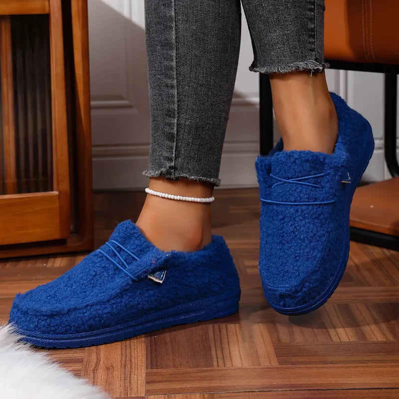 Kaelirae - Chaussons Douillets En Tissu Teddy