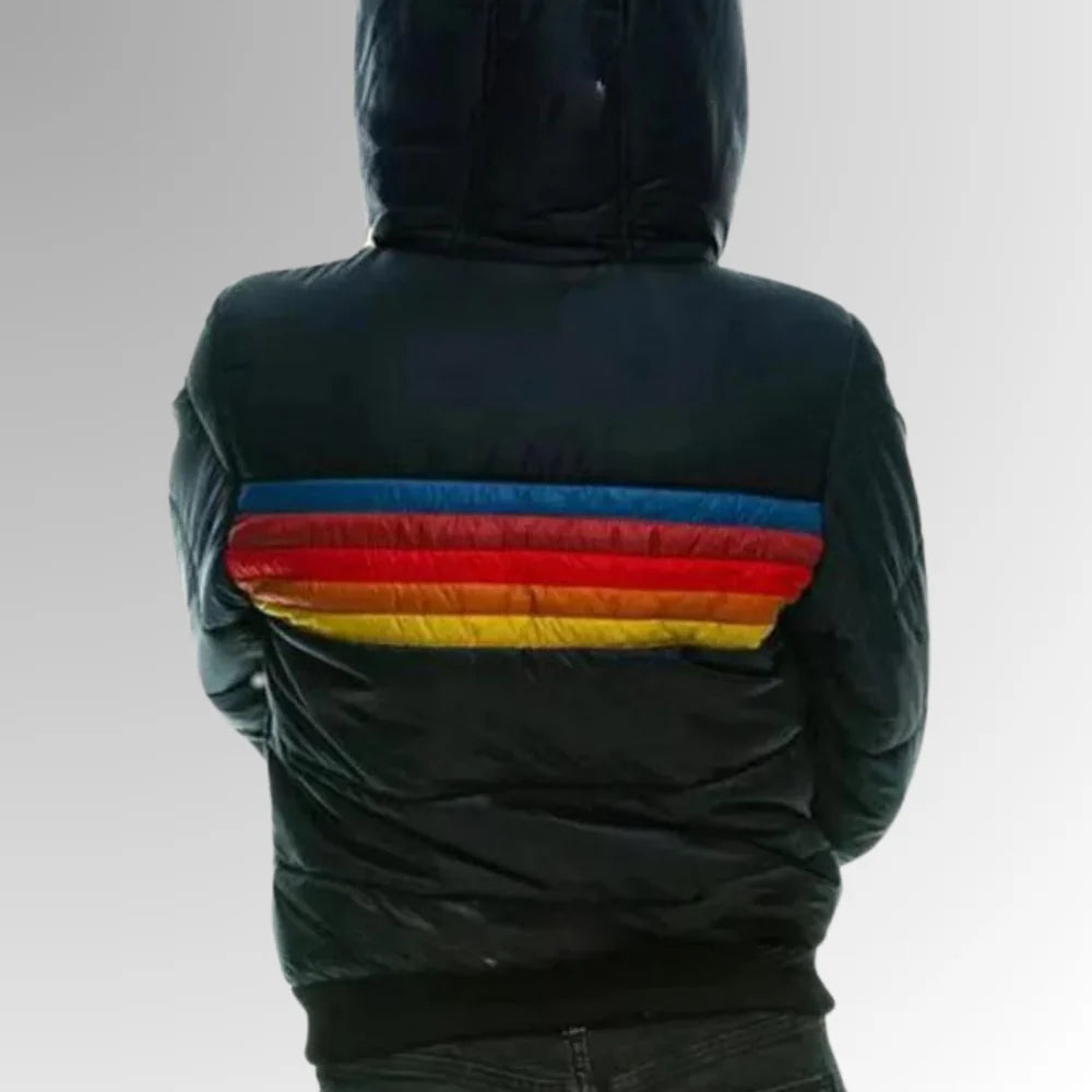 Monique - Doudoune Hiver Femme avec Capuche et Poches Oversize
