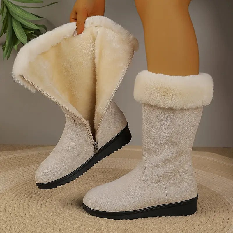 Delioraé - Bottes Orthopédiques Longues Et Chaudes Pour L’Hiver