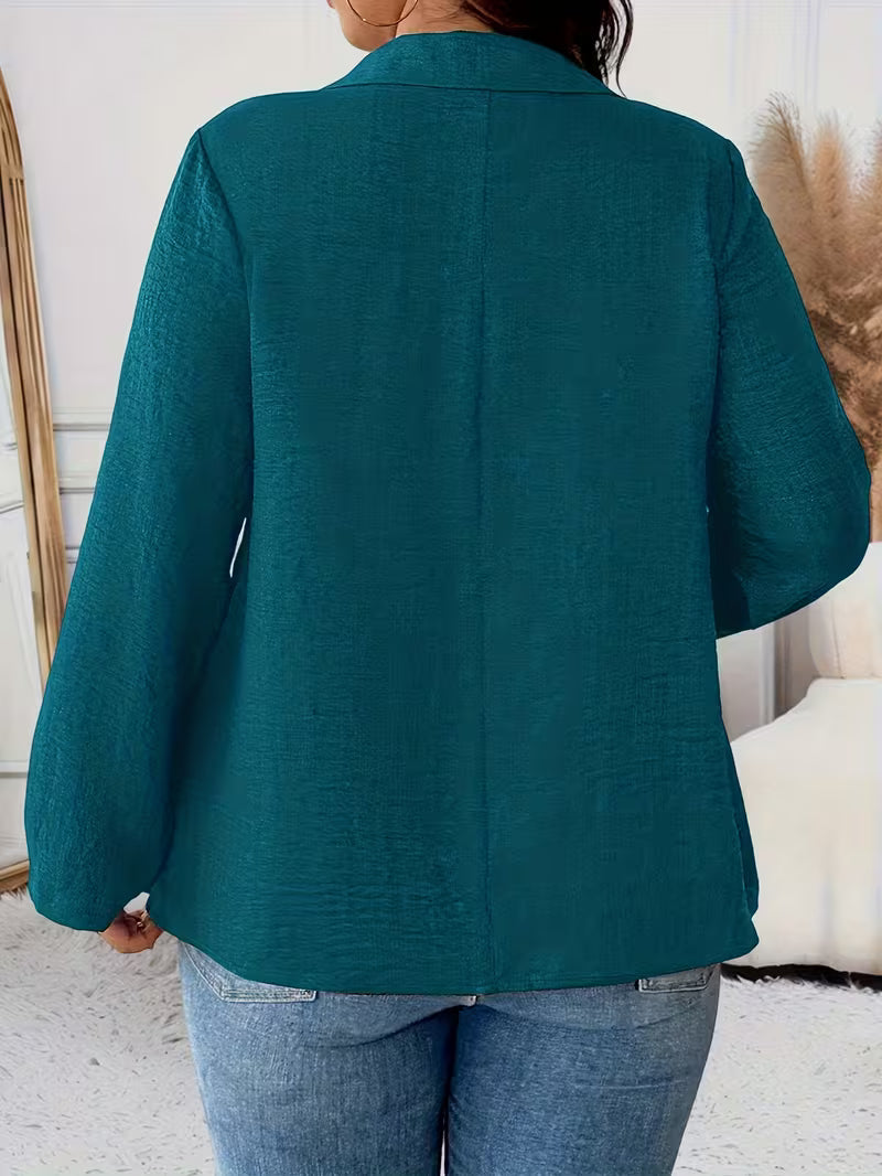 Elmyra - Chemise Fluide Boutonnée Élégante