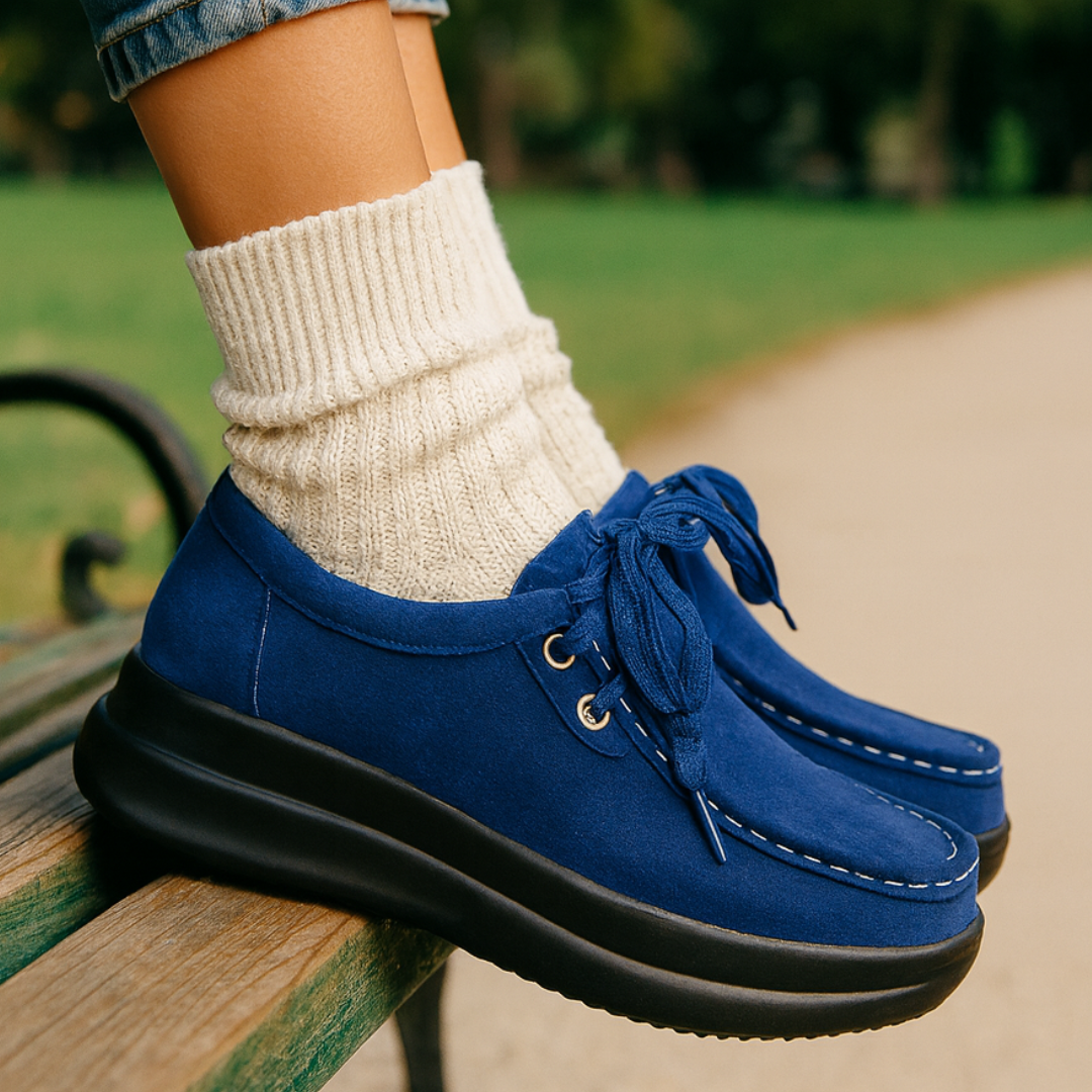 Bryella - Chaussures décontractées confortables pour femme avec semelle surélevée
