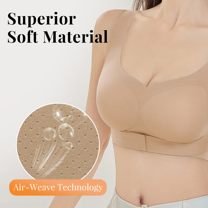 Hestia - Soutien-gorge push-up sans coutures avec fermeture à l'avant pour femmes