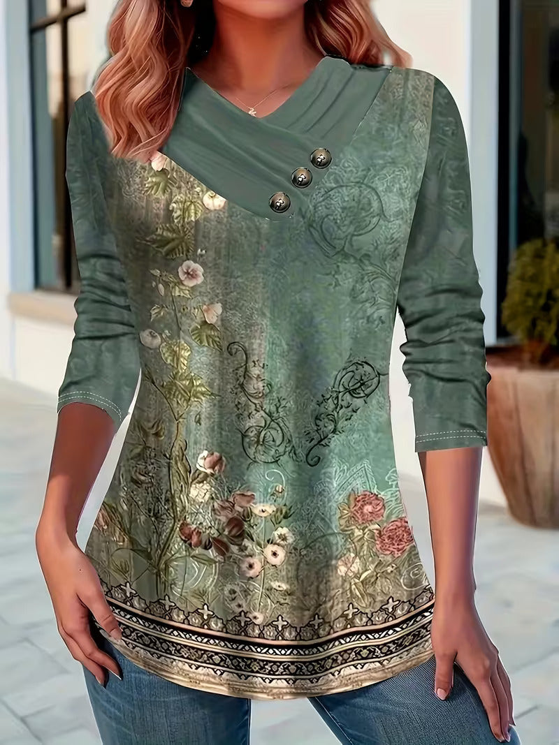 Noralivessa - Robe Mini Imprimée D’Inspiration Ethnique