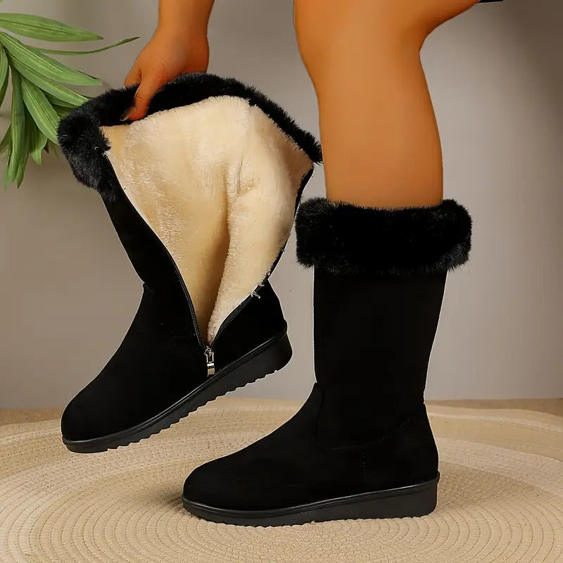 Delioraé - Bottes Orthopédiques Longues Et Chaudes Pour L’Hiver