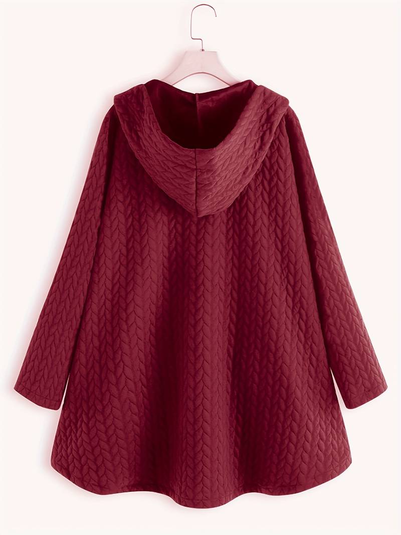 Louise - Veste chaude à capuchon