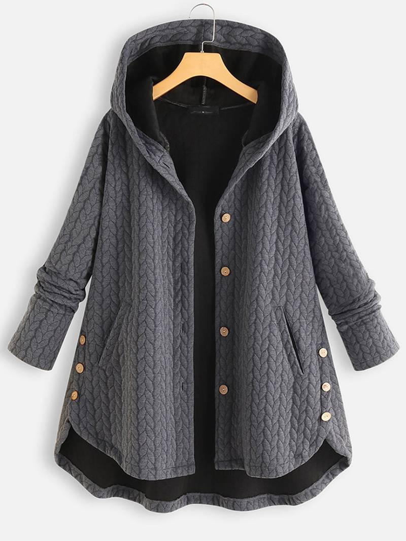 Louise - Veste chaude à capuchon
