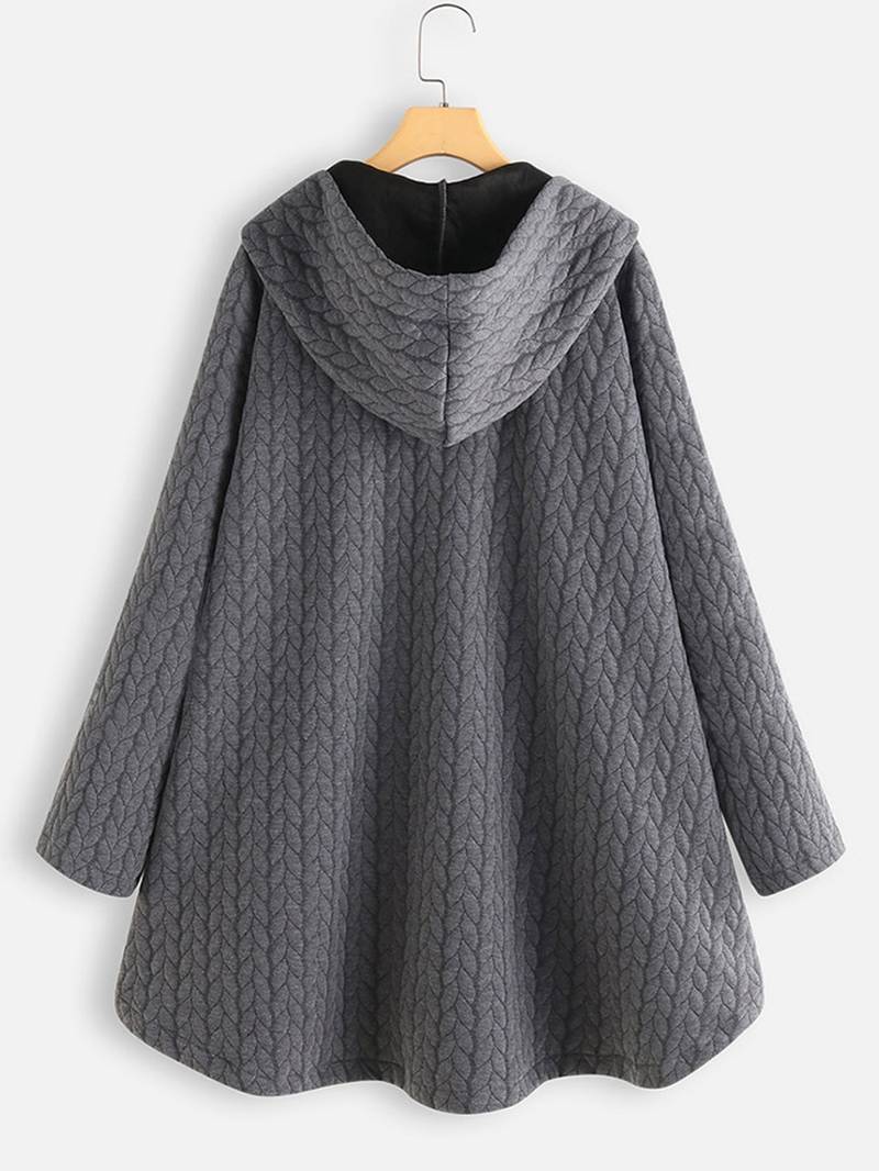 Louise - Veste chaude à capuchon
