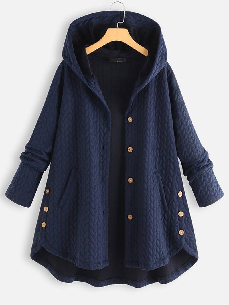 Louise - Veste chaude à capuchon