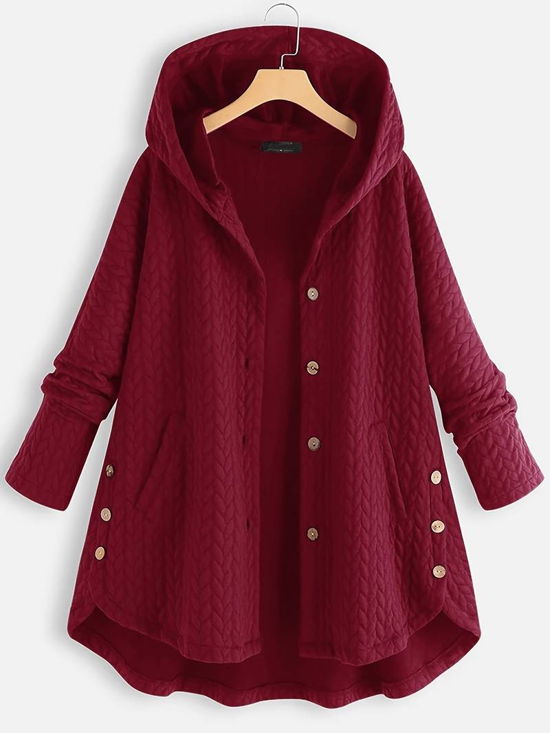 Louise - Veste chaude à capuchon