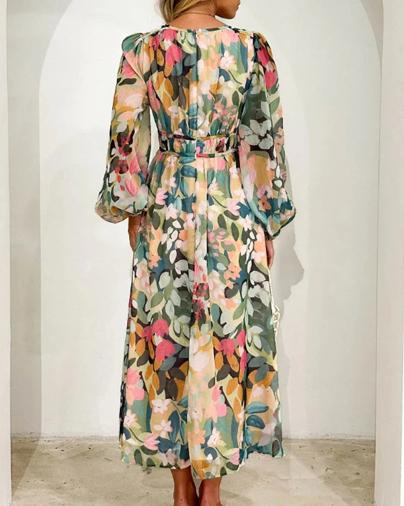Violeta - Robe de printemps colorée
