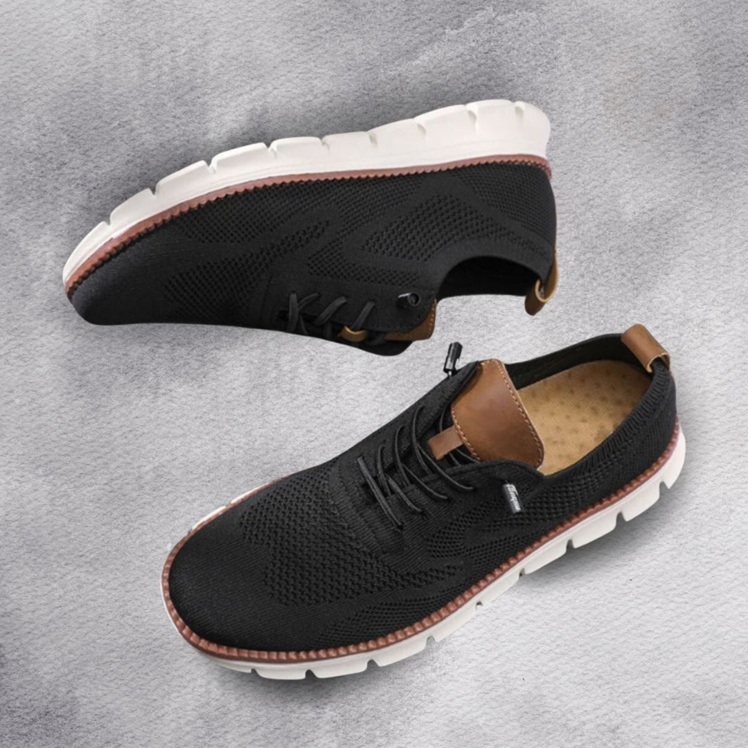 Noah - Chaussures homme respirantes à lacets pour confort quotidien