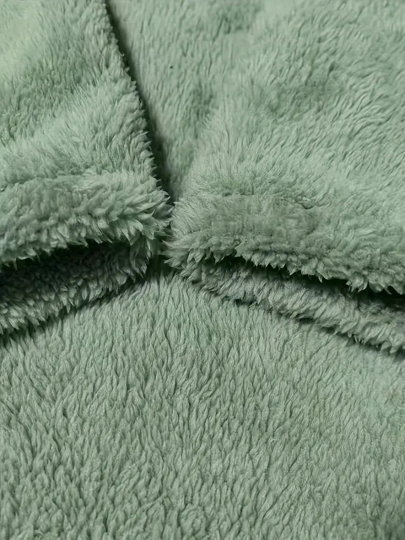 Patrice - Sweatshirt Polaire Cœur Coloré avec Poches