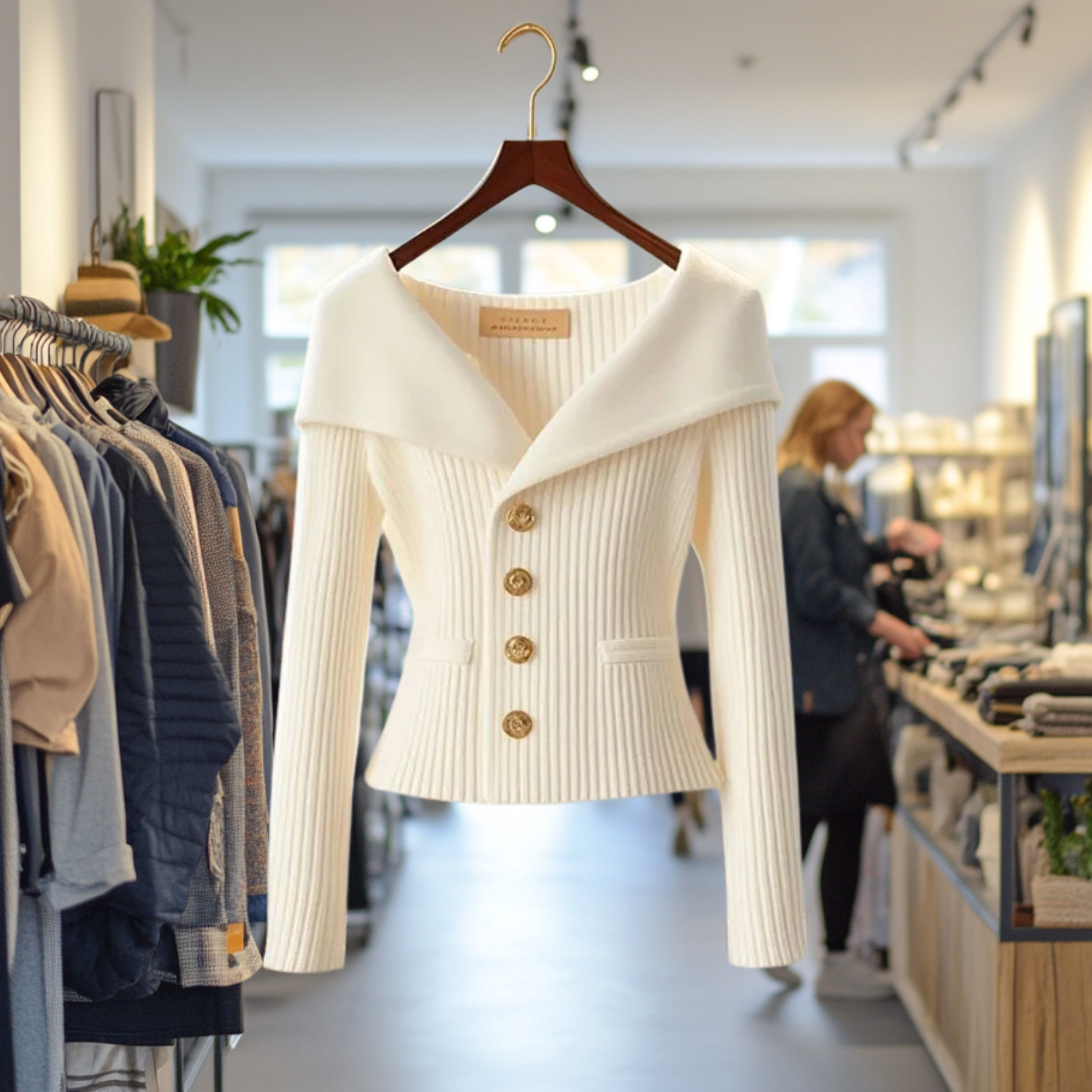 Loreta - Tricot-jacket Luxueux