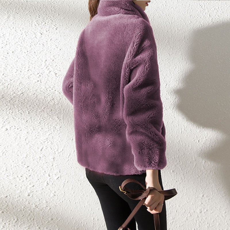 Lune - Manteau Matelassé à Col Montant