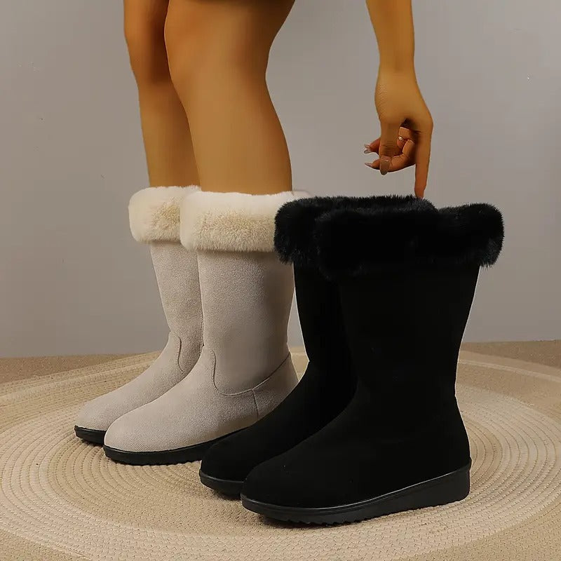 Delioraé - Bottes Orthopédiques Longues Et Chaudes Pour L’Hiver