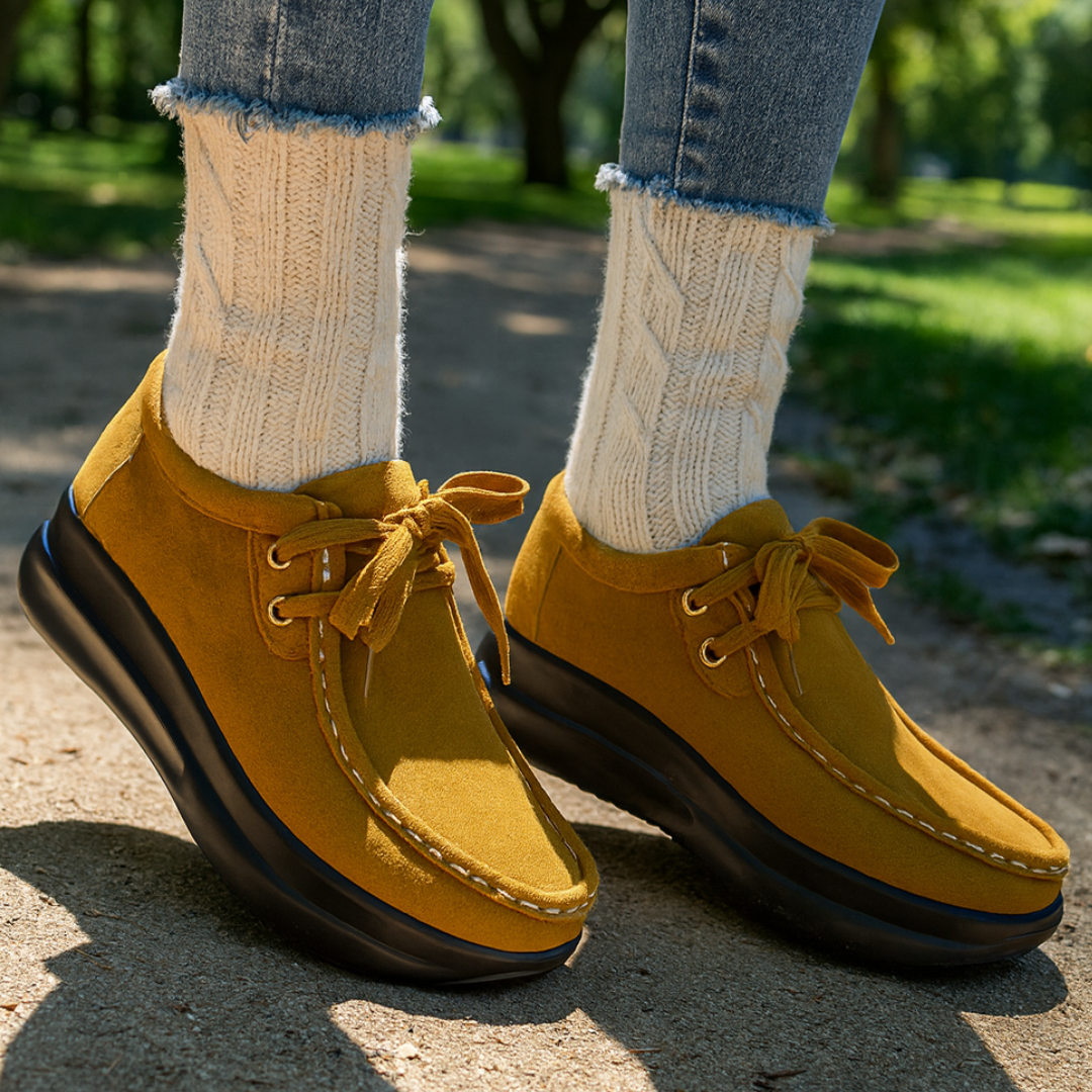 Bryella - Chaussures décontractées confortables pour femme avec semelle surélevée