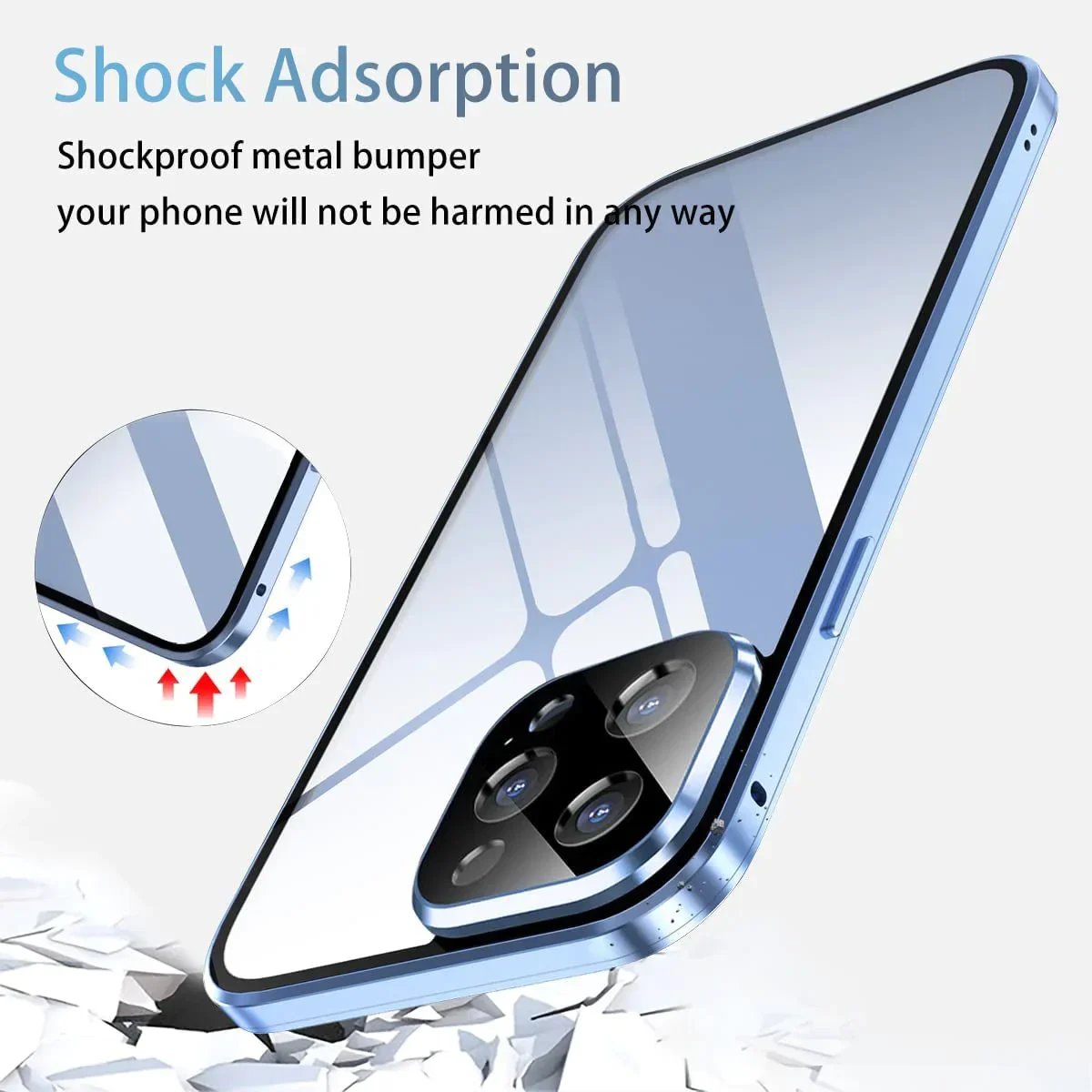 Coque Stealth Magnétique Avec Protection Écran Intégrée