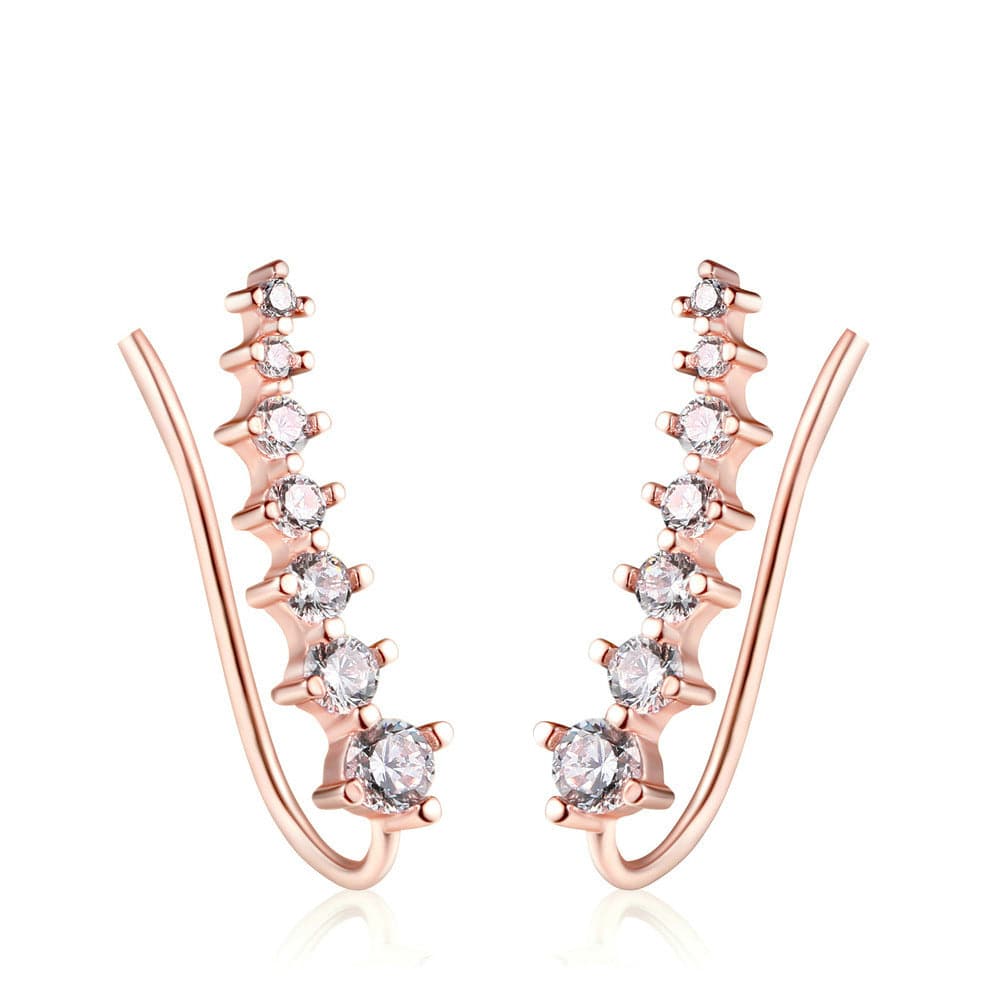 Océane - Boucles d'oreilles sept étoiles scintillantes
