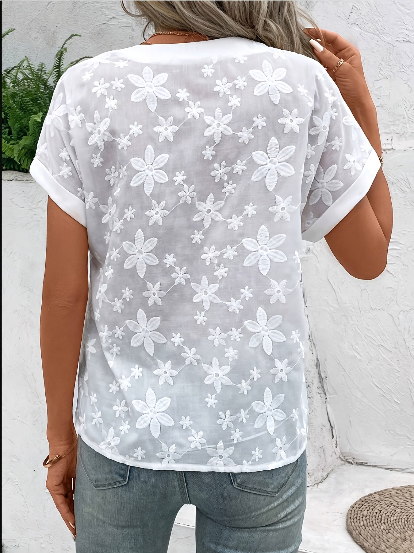 Orianna - Blouse Élégante Blanche