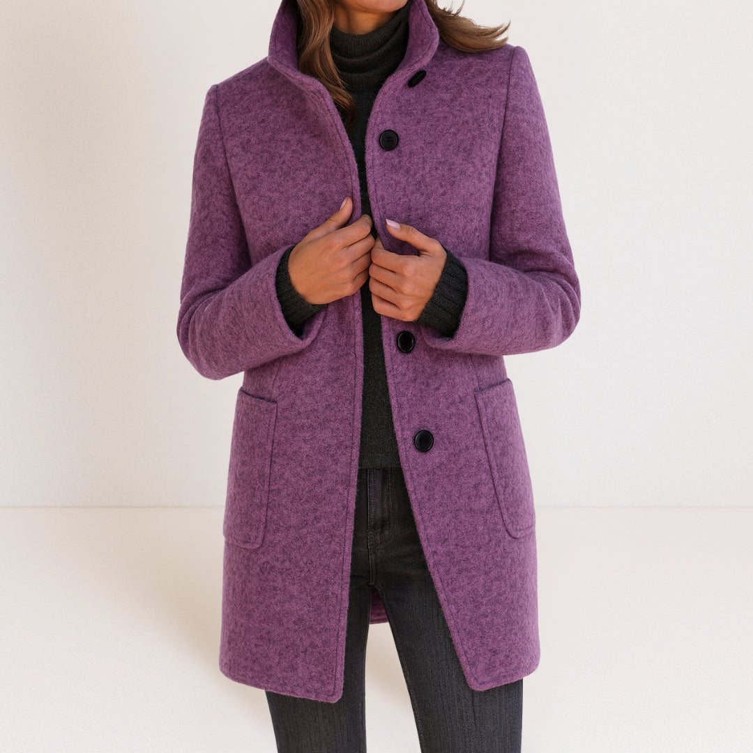 Kaloria - Veste Pour Femmes Avec Col Montant