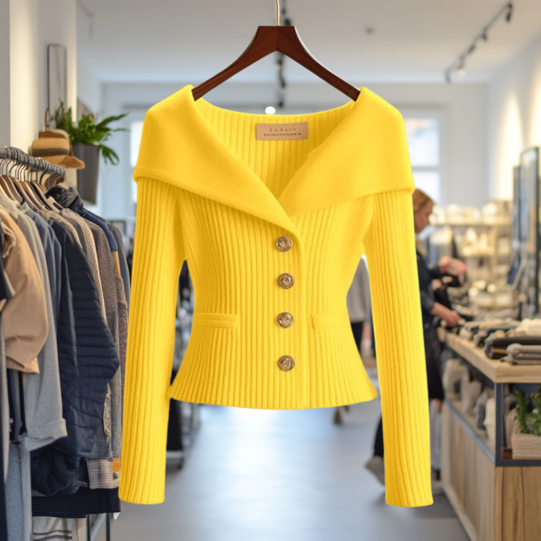Loreta - Tricot-jacket Luxueux