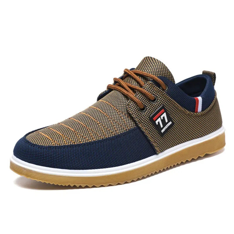 Ethan - Chaussures homme en toile avec semelle confortable