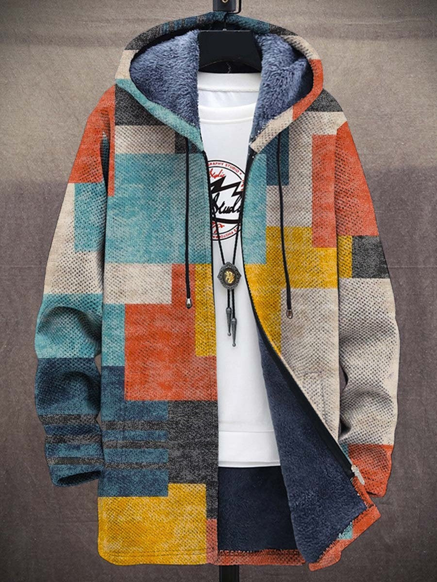 Paulette - Cardigan femme artistique à capuche avec doublure douce