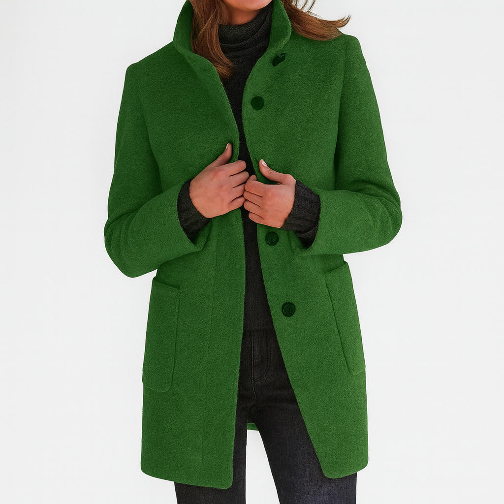 Marionne - Veste pour femme avec col montant pour un style élégant et fonctionnel