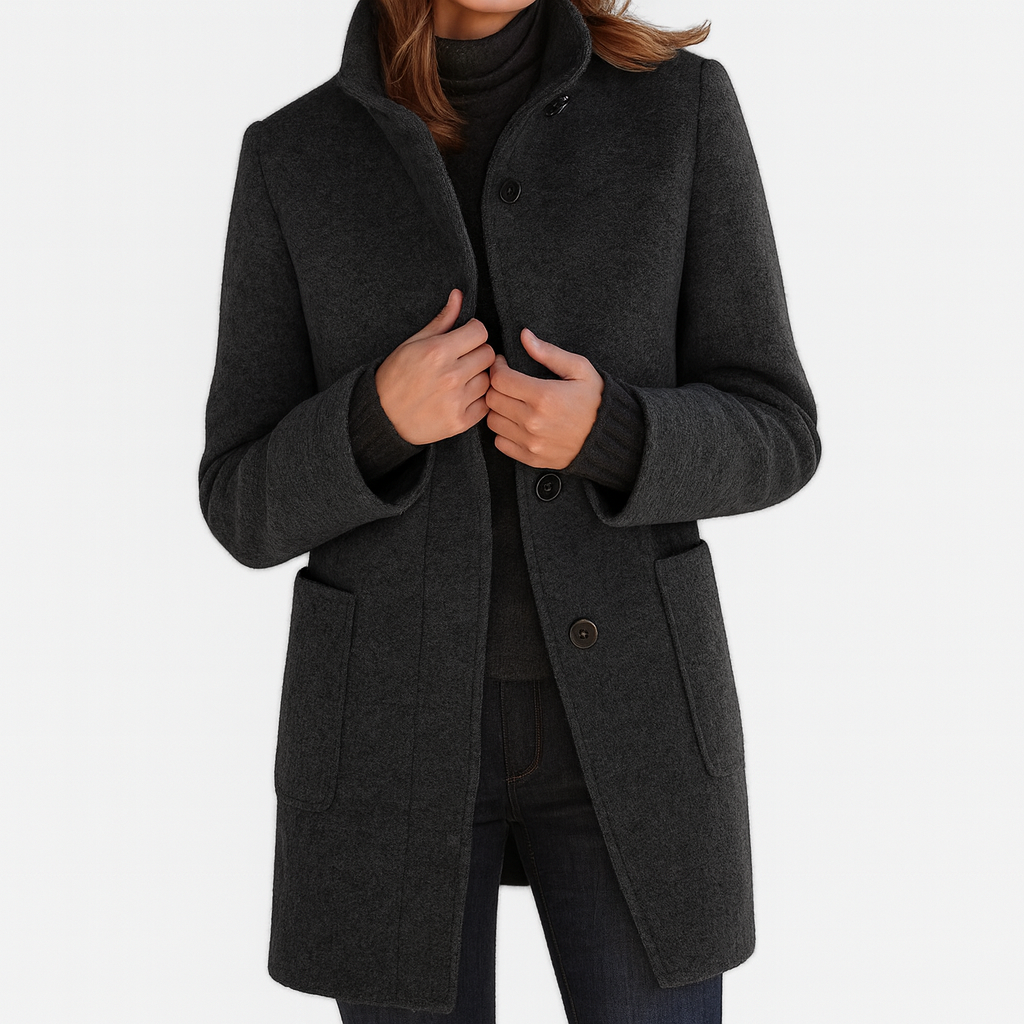 Marionne - Veste pour femme avec col montant pour un style élégant et fonctionnel