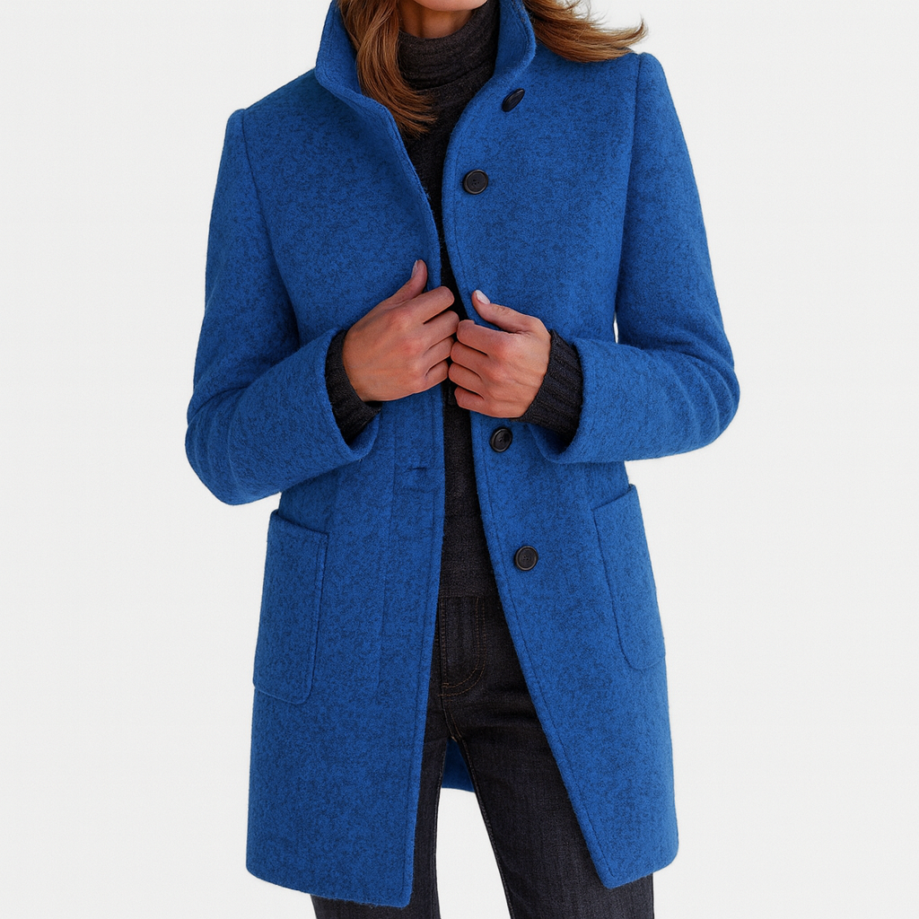 Marionne - Veste pour femme avec col montant pour un style élégant et fonctionnel