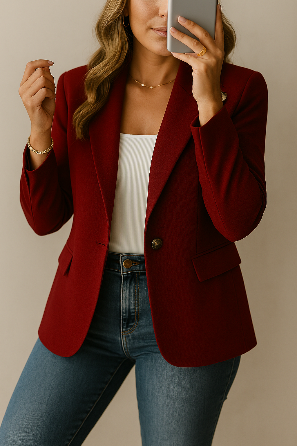 Bellindra - Blazer Quotidien Structuré