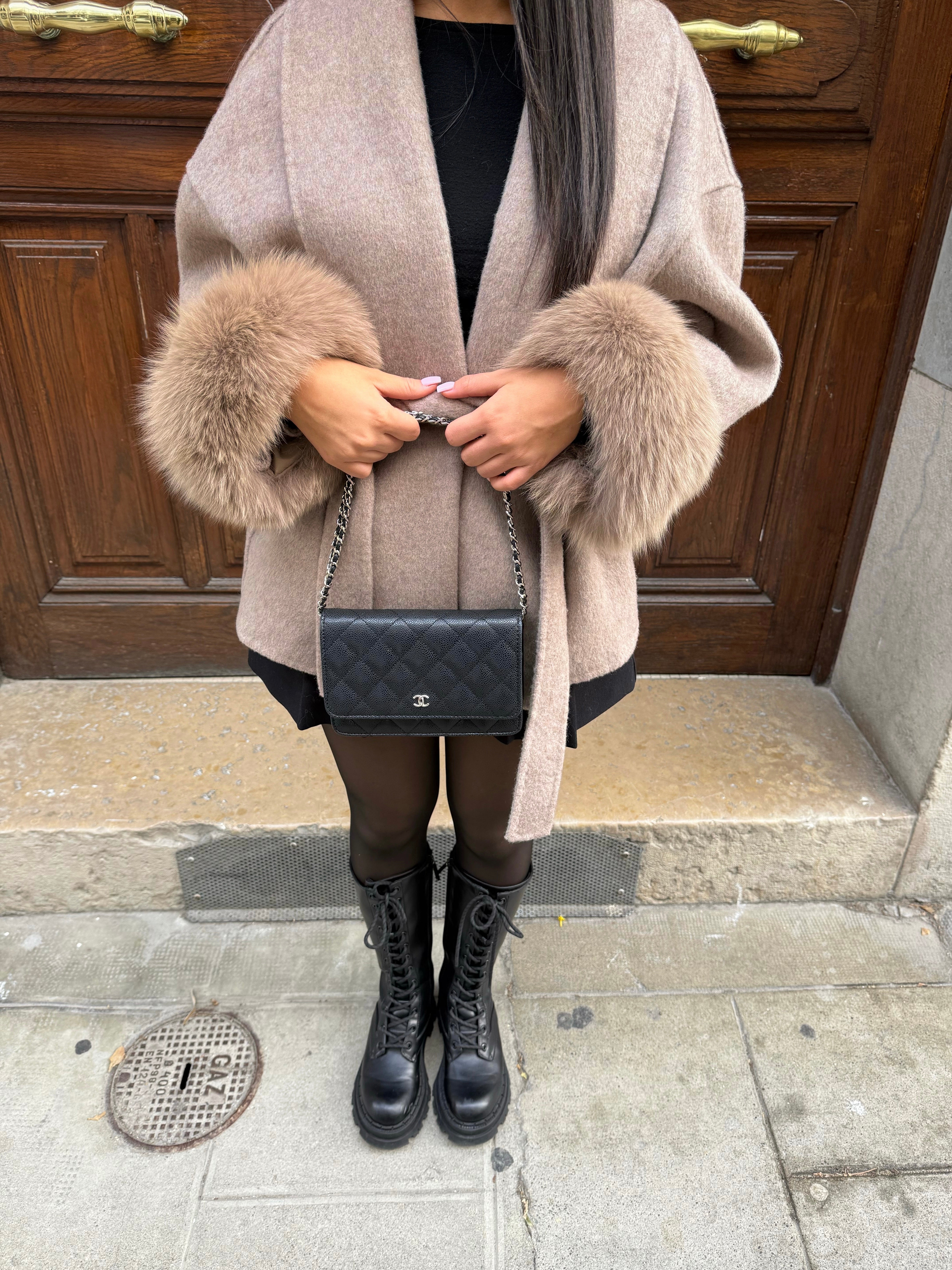 Merel - Manteau Luxe en Peluche pour Hiver Élégant