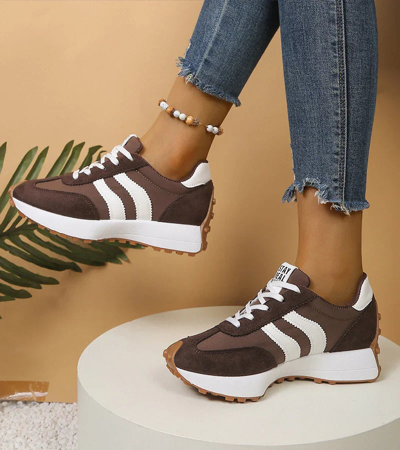 Quivelle - Sneakers Confort à Plateforme Ergonomique