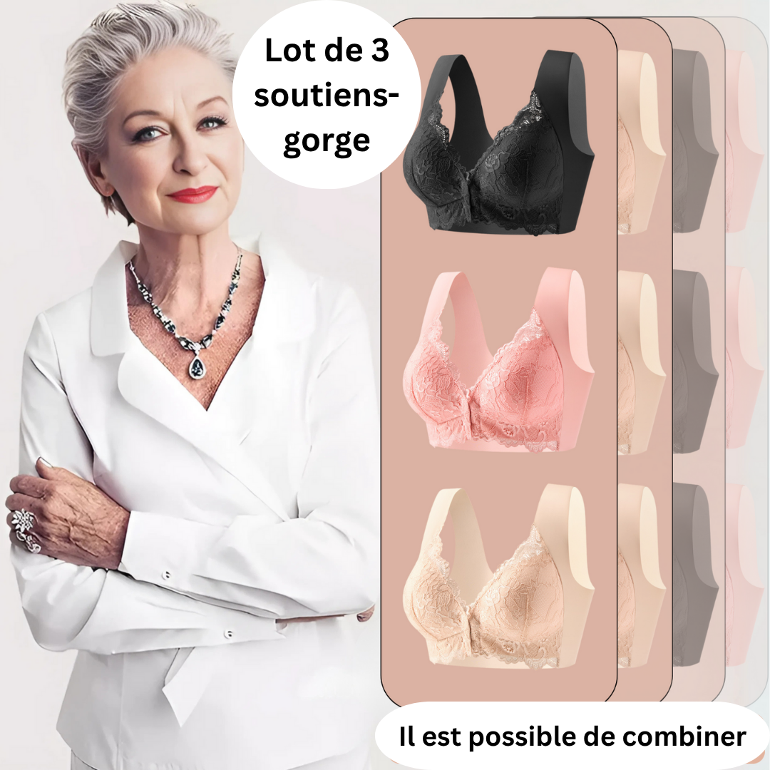 Faylinn - Soutien-gorge sans fil - Ensemble de 3