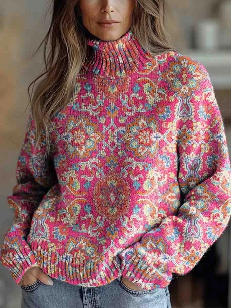 Lunira - Pull Doux Et Intemporel À Col Roulé Élégant