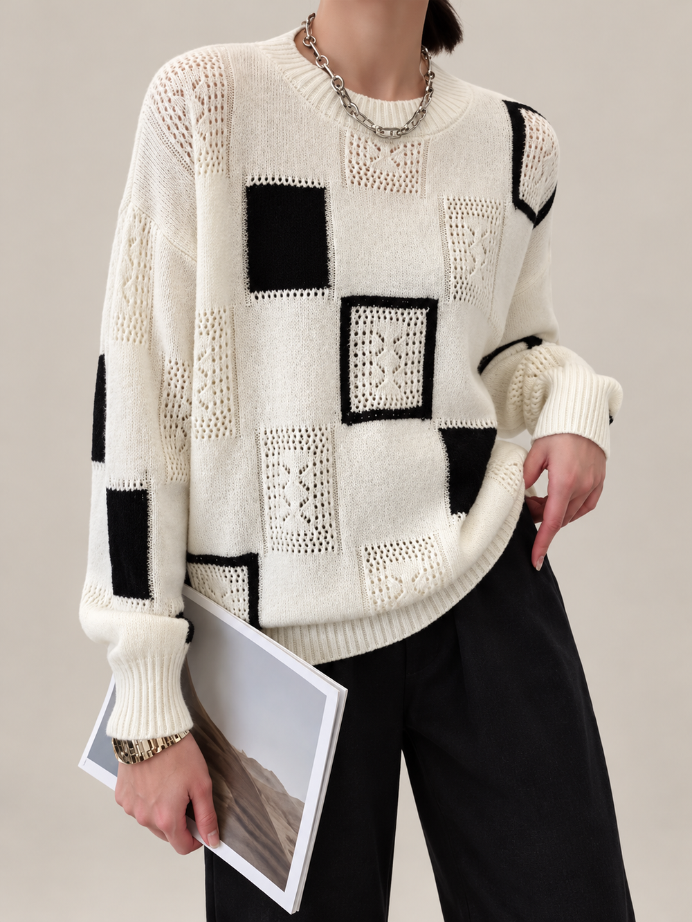 Alida - Pull féminin unique et élégant