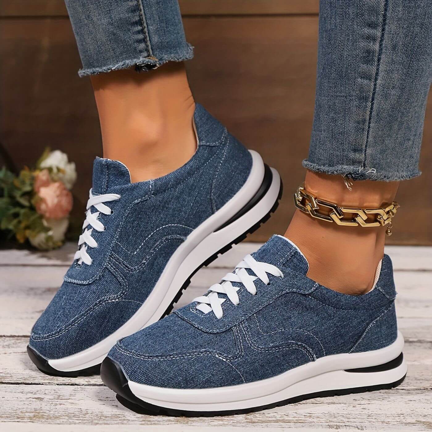 Melody - Chaussures Orthopédiques avec Semelle Épaisse