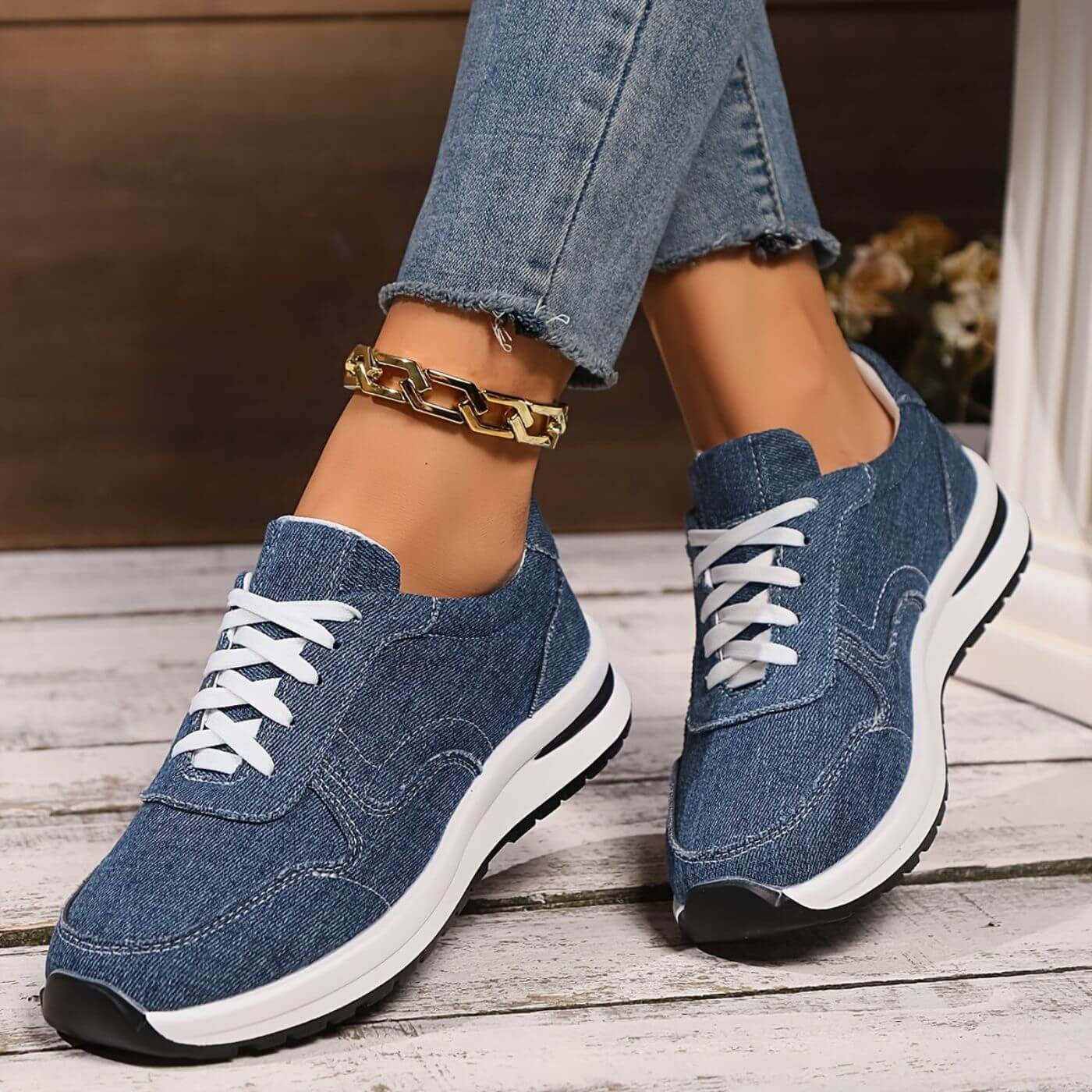Melody - Chaussures Orthopédiques avec Semelle Épaisse
