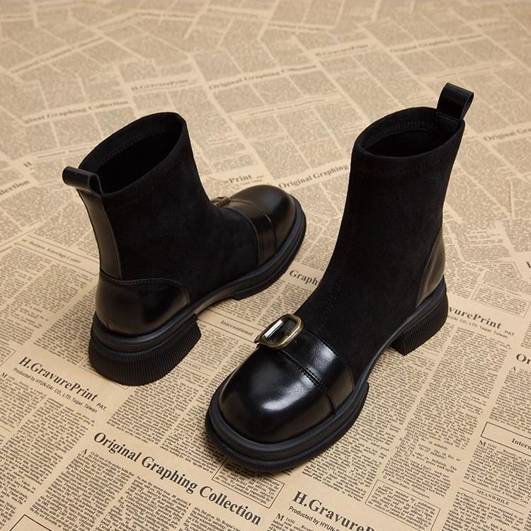 Fayloriah - Bottes Suède Confort