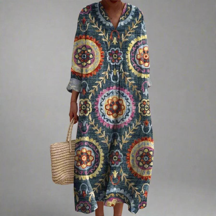 Galatea - Robe Géométrique Élégante au Design Moderne et Unique