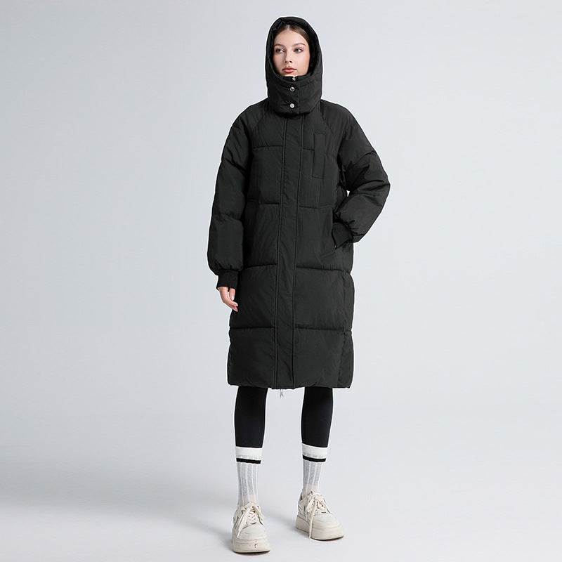 Aurelina - Manteau Long Matelassé Hiver Élégant
