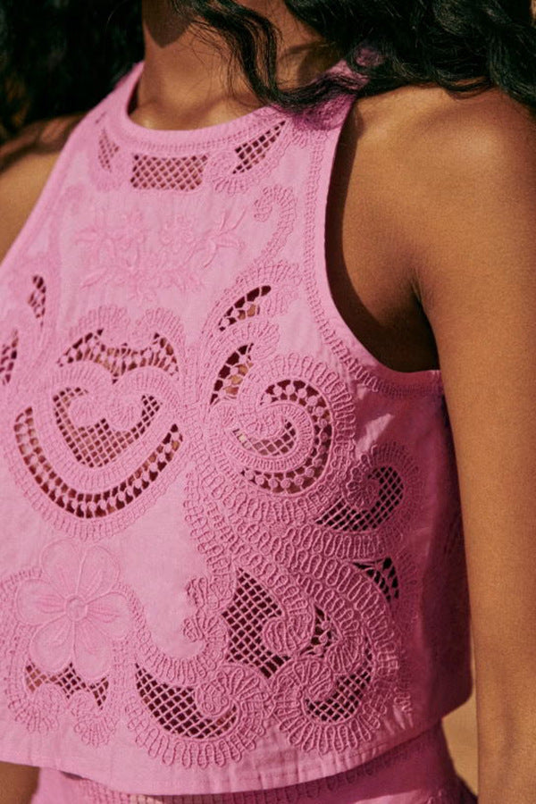 Maïa - Ensemble Crochet avec Fente Playful
