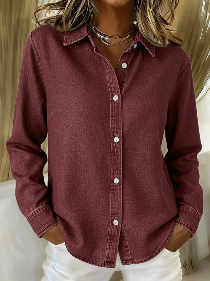 Elirienne – Blouse À Boutons