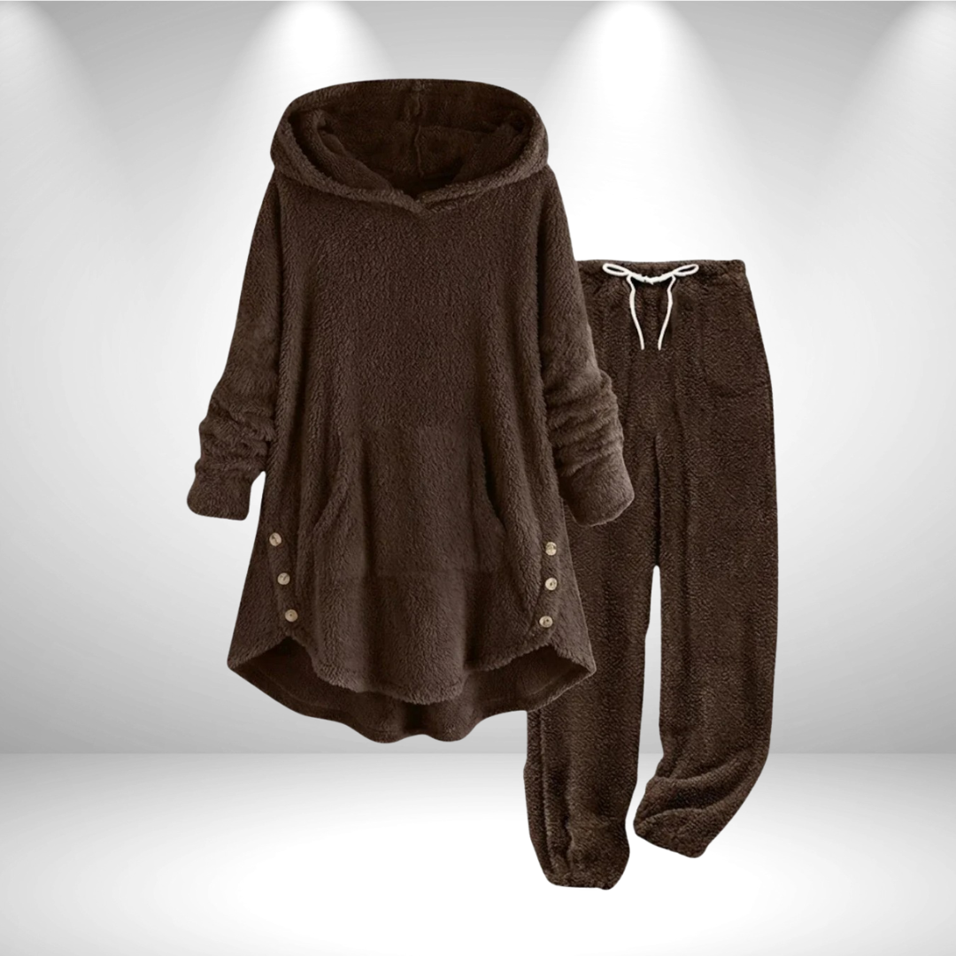 Neralisse -  Ensemble Tunique Lounge Ultra-Douillet au Style Cocooning Hivernal