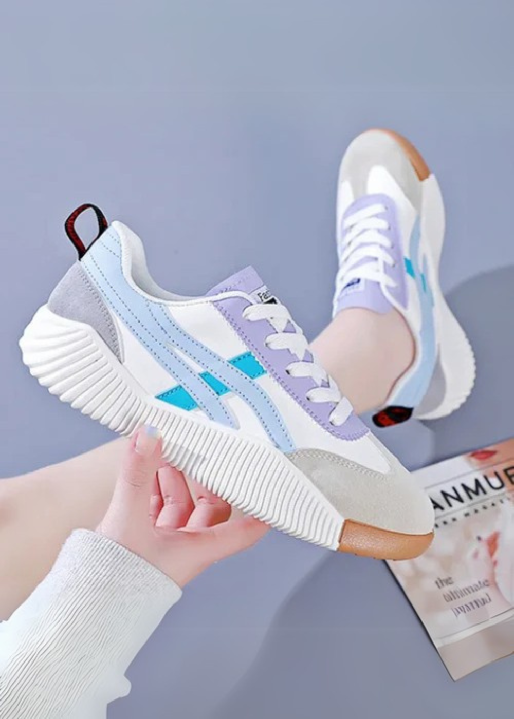 Manette - Baskets Confortables au Quotidien